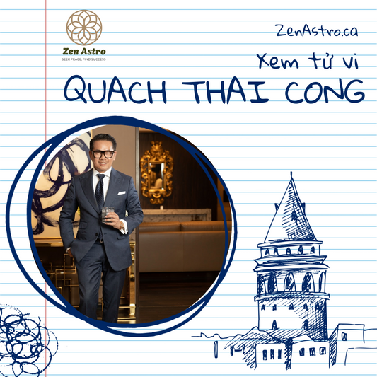Phân tích con người của Quách Thái Công qua lá số tử vi